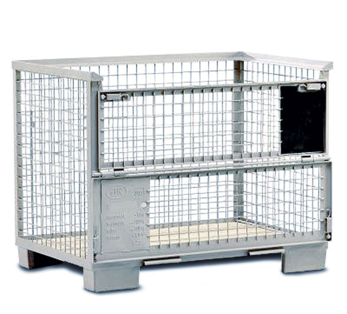 Caisse palette repliable