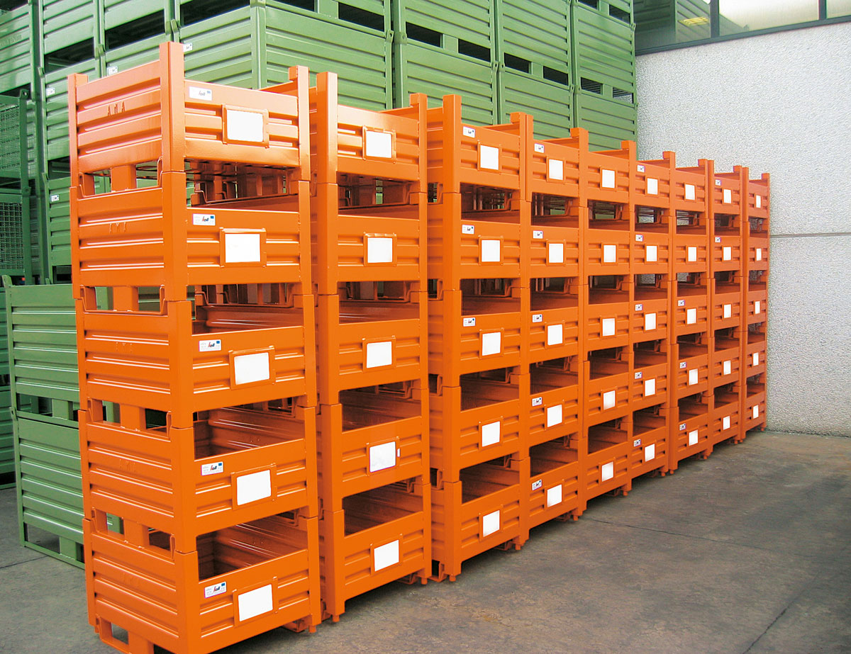 Conteneur plastique pliable