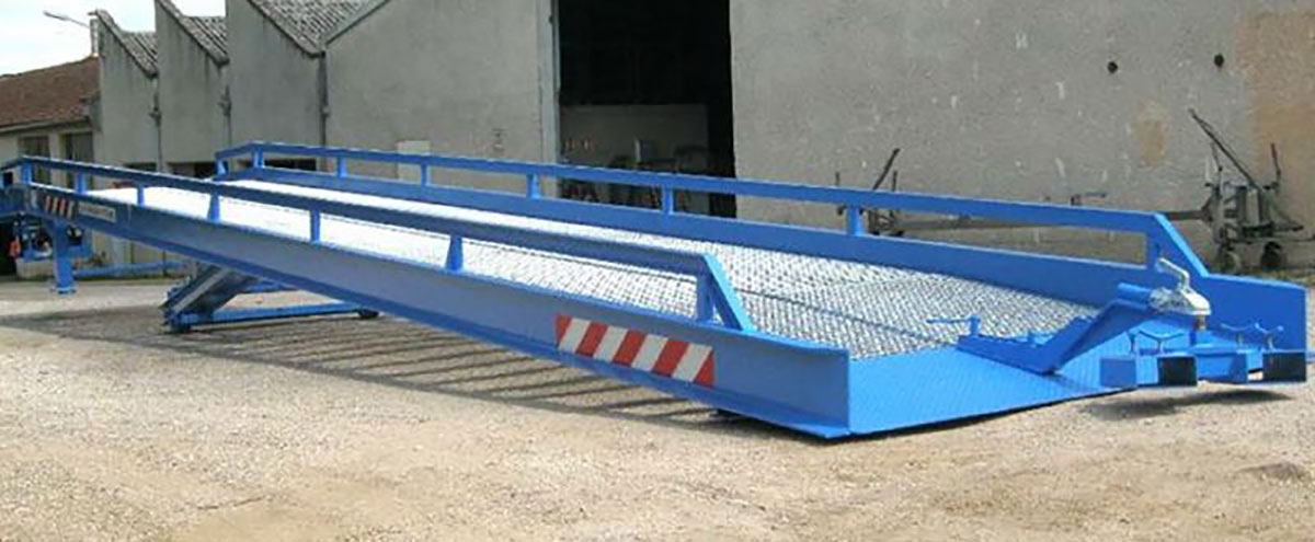 Rampe de chargement mobile 10T