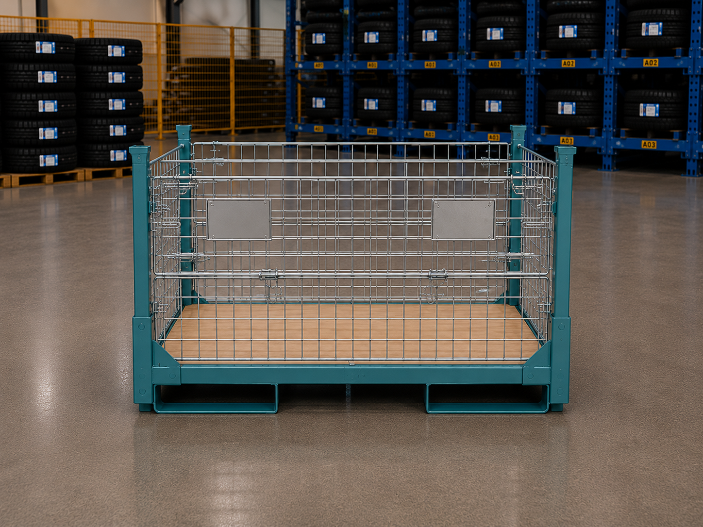 Conteneur grillagé PSA 00124 ECO