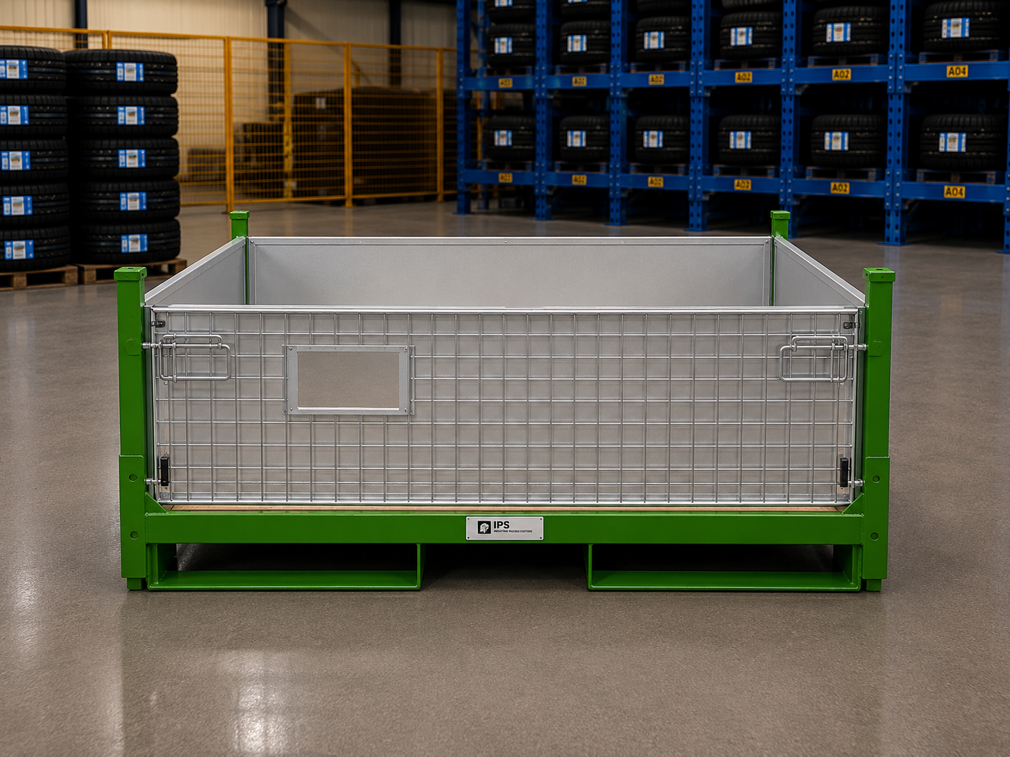Conteneur grillagé PSA 00126 ECO
