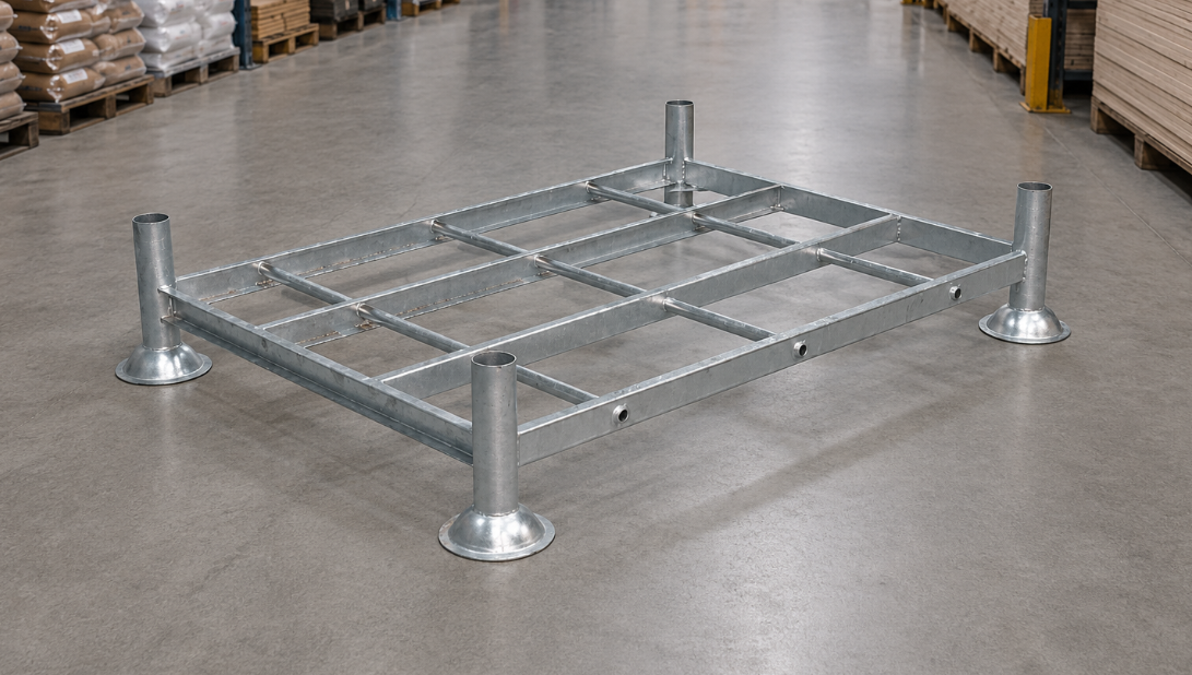 Manurack simple 1555 x 1190 x 300 mm - 1500 kg