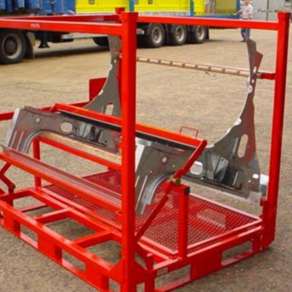 Conteneur spécifique automobile pour supports aile