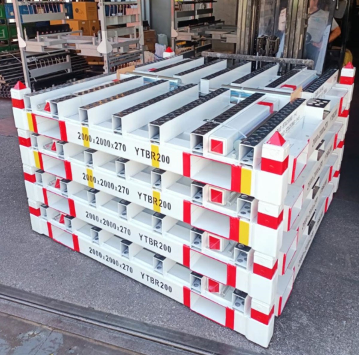 Image Palette de flan avec quilles