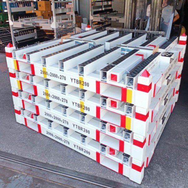 Palette de flan avec quilles