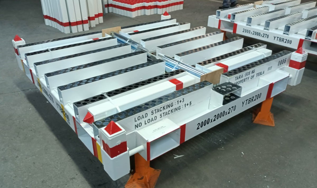 Image Palette de flan avec quilles