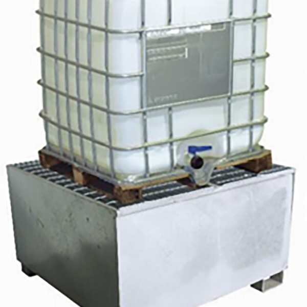 Bac de rétention IBC galvanisé