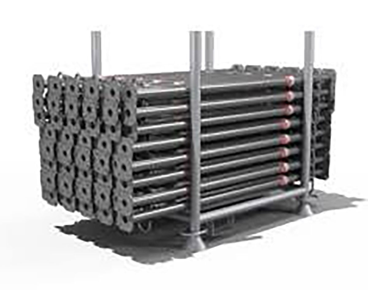 Image Panier à étais galvanisé