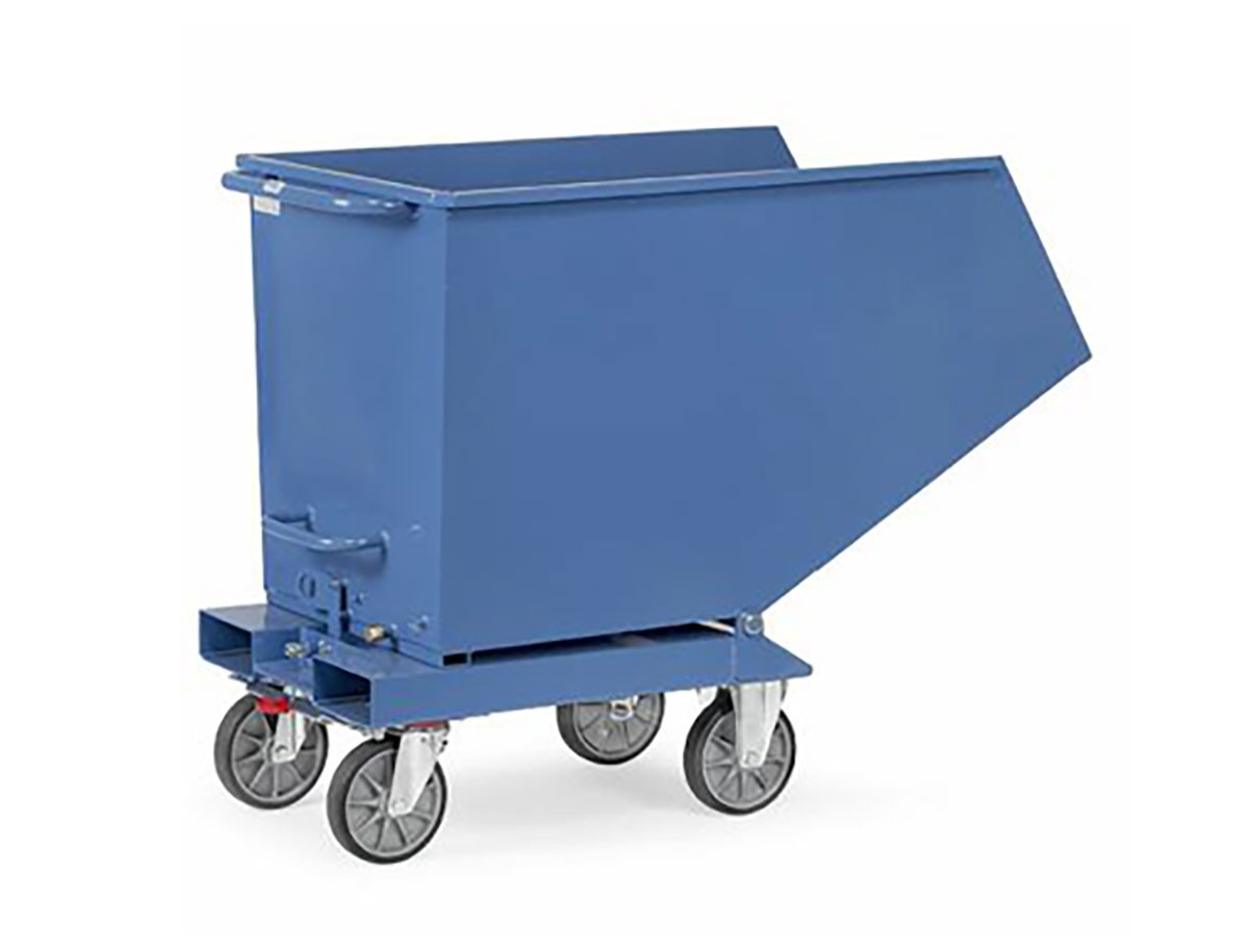 Image Mini benne basculante en acier