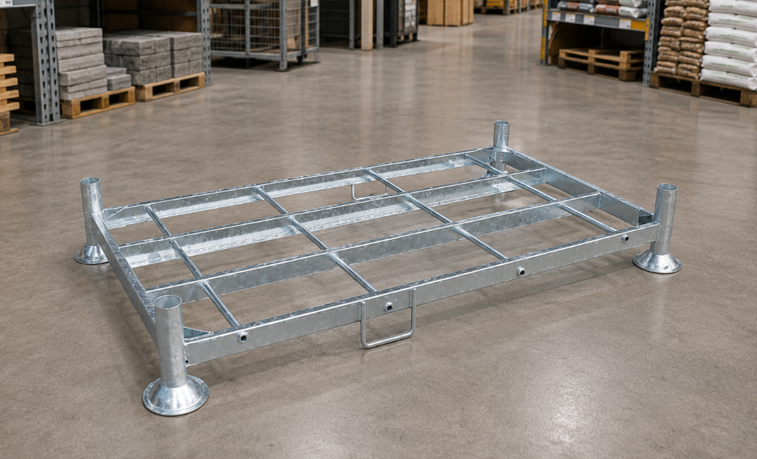 Image Manurack double renforcé 2035 x 1190 x 300 mm - 1800 kg