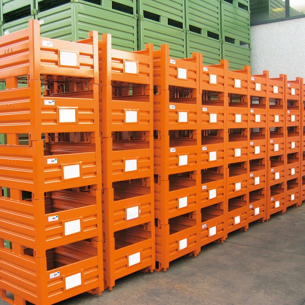 Conteneurs tôlés automobile acier standards