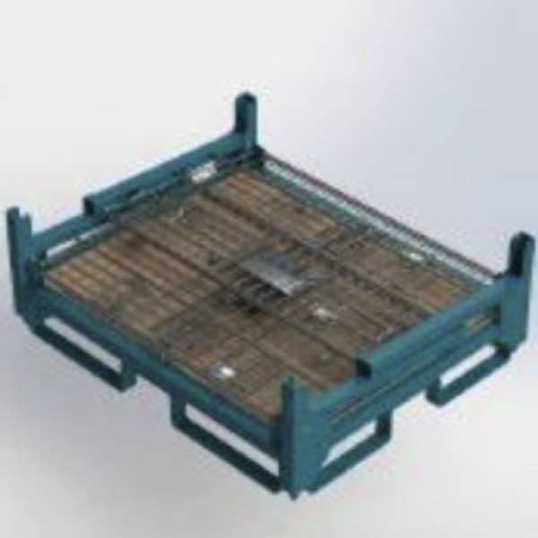 Conteneur grillagé automobile