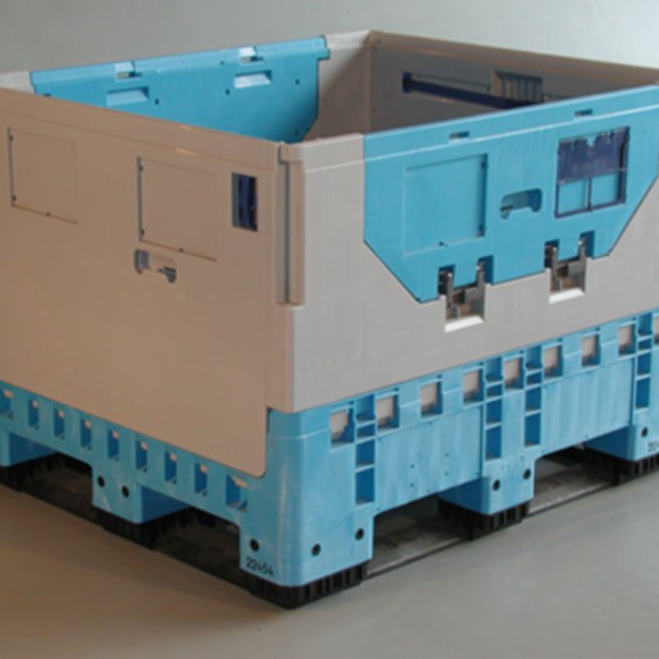 Conteneur plastique pliable