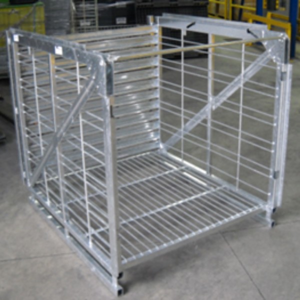 Caisse de remuage avec skis